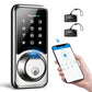 Zowill 6-in-1 Smart Door Lock for Front Door, Fingerprint Door Lock DK07