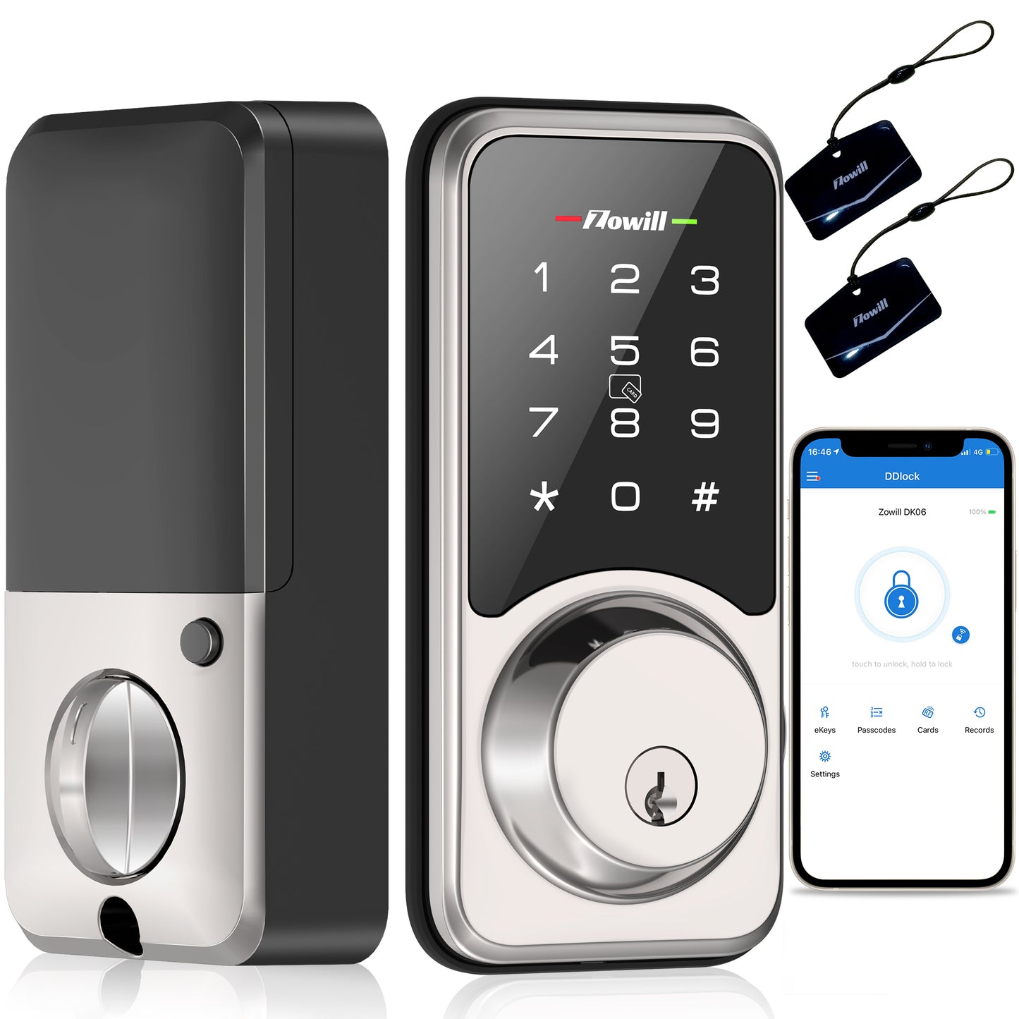 Keyless Entry Door Lock with Bluetooth App DK06